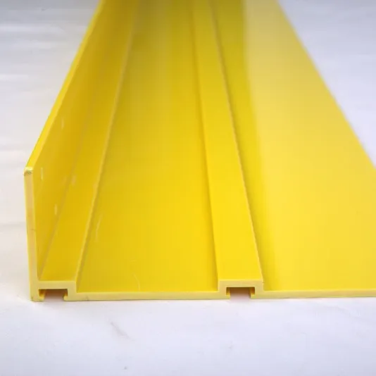 Extruded PVC UPVC ABS Profile, Rigid Plastic U Channel, U Shape Trim