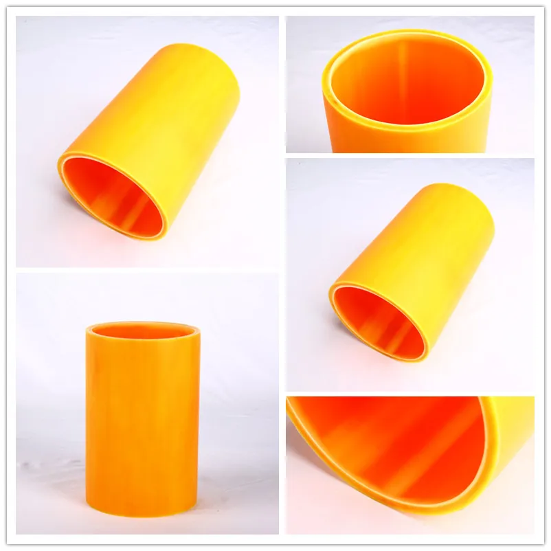 Yellow MPP Power Pipe PVC Extruded Plast