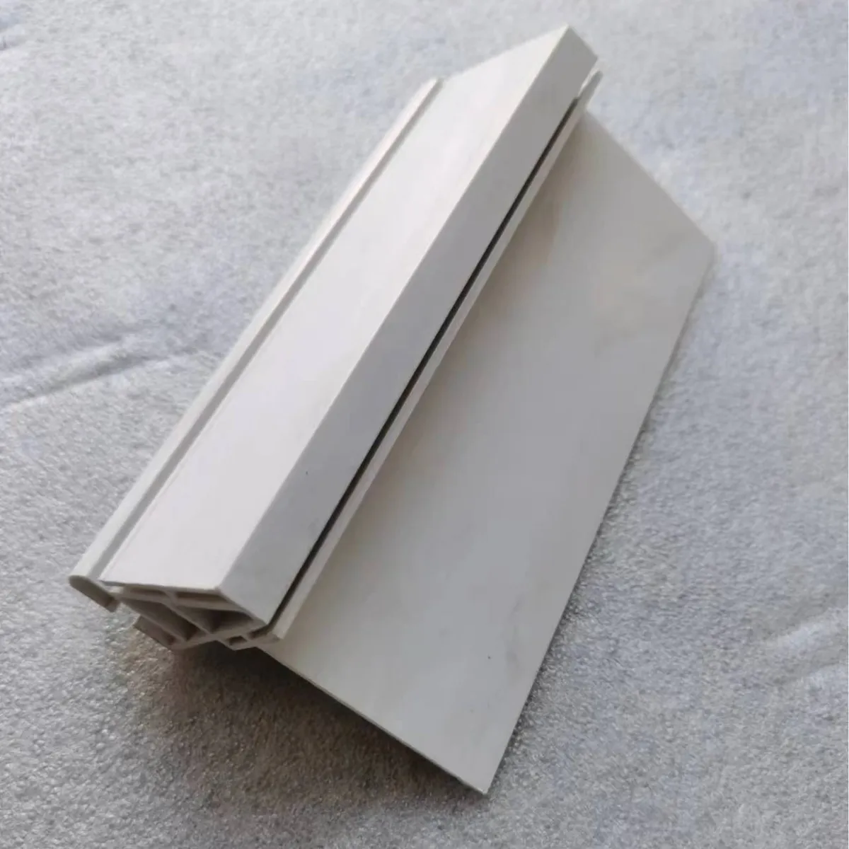 White Hollow PVC Special Shaped Profile,